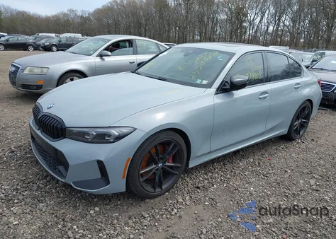 2023 BMW 330I xDrive из США, поврежденный, VIN 3MW89FF06P8D32279